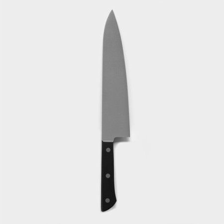 Knife kitchen chef Magistro Hinshitsu, stainless steel, 21.3 cm, black-3