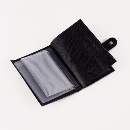 Cover for autoDocations and passports on the button, the color is black-5
