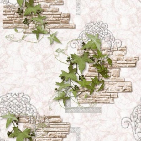 Wallpaper washing on paper-based Saratov wallpaper F703-02 Agatha, 0.53*10m