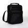 Male bag on lightning, long belt, black color