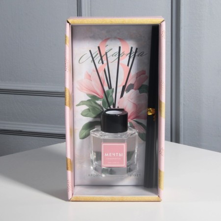 Diffusor aromatic 50 ml. “Tenderness”, flower aroma, 10.2 x 19.6 x 5.2 cm.-2