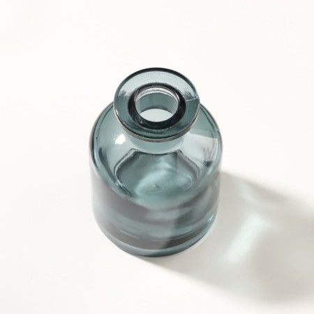 Diffuser for essential oils "bottle" 50 ml transparent green 4.8x4.8x7 cm-4