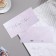 The envelope "Happy wedding!" purple background, 8 x 16.3 cm
