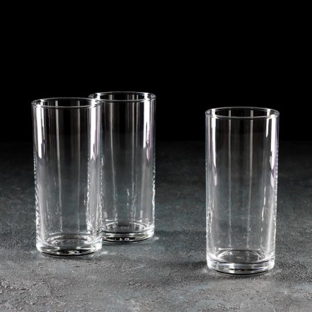 Set of glass glasses Istanbul, 290 ml, 3 pcs