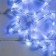 LED figure "Snowflake", 52 cm, Duralight, 96 LED, 220 V, flicker, glow of blue/white