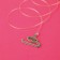 Straps silicone, fittings metal, 1 mm, 40 cm, steam, color transparent