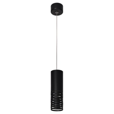 Suspension lamp PL22 BK MR16 GU10 Ceiling cylinder, black color-1