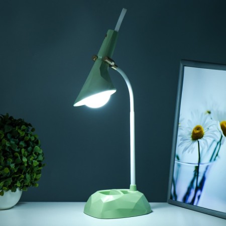 Delser table lamp LED 3W USB AKB Green 14x13x39 cm Risalux-2