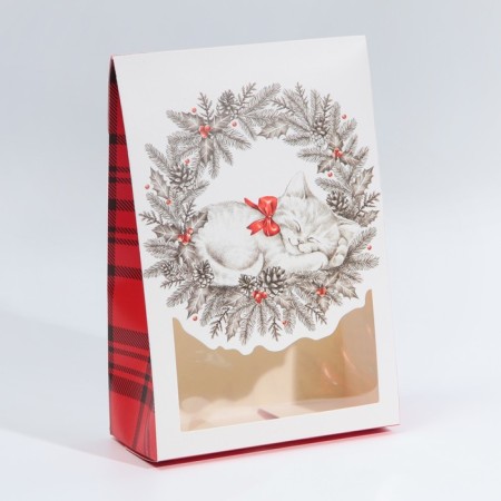 Folding box “Magic in the New Year”, 15 x 7 x 22 cm, New Year-1
