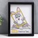 Photo frame plastic L-3 15x21 cm black (plastic screen)