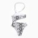 Bathing suit Squat Minaku Print Snake Rr. 48