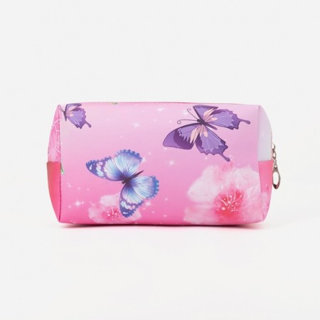 Lightning cosmetic bag, pink color-1