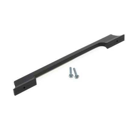 Cappio bracket handle, aluminum, m/o 224 mm, black color with gray insert-7
