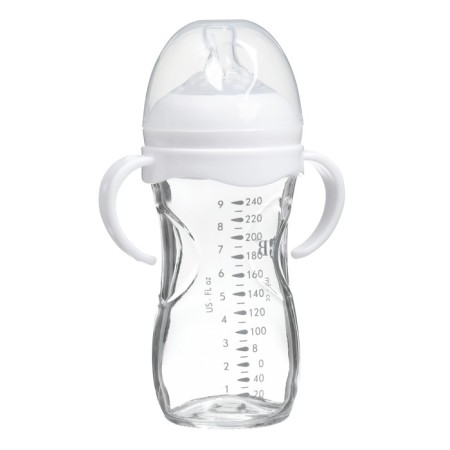 Finding bottle Ø50 shg 240 ml., Glass, white color-2