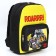A backpack with a pocket, 22 cm x 10 cm x 30 cm "Dino Bumblebee", transformers