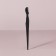 Razor for eyebrow correction, with a protective cover, 11.5 cm, black color