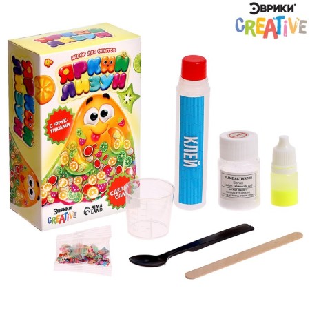 Experiments for children "Bright Lizun"