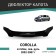 Defly hood deflector for Toyota Corolla, 2002-2007, hatchback, left-hand drive