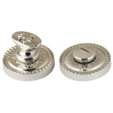 Ручка поворотная Armadillo WC-BOLT BK6/CL-SILVER-925, цвет серебро