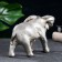 Figure "Elephant" silver 18x9x13cm