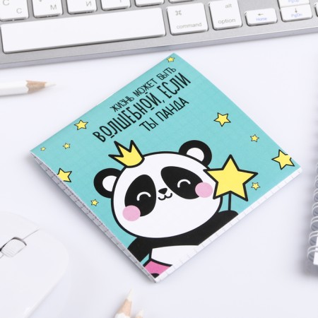 Notepad "Life can be magical", 10 x 10 cm, 16 sheets-3