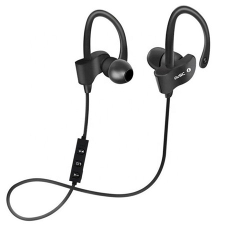 Sports headphones RT558, wireless, vacuum, WT 4.2, microphone, 80 mAh, black-1