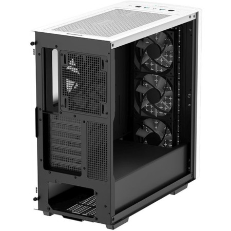 The DeepCool CK560 WH white case without PSU ATX 2x120mm 1x140mm 2xusb3.0 Audio Bott PSU-5