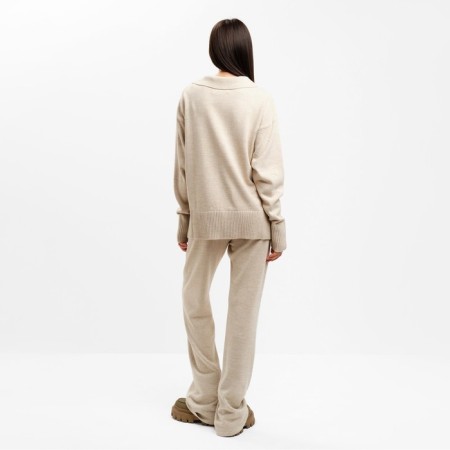 Women's costume (jumper and trousers) Mist p. 44-46, beige-2