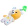 Musical toy for sleeping "Zapshka: Bear", sound and light effects, with a suspension