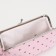 Cosmetic bag on the farmar, pink color