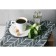 Porcelain coffee coffee magistro argos, 100 ml, white color