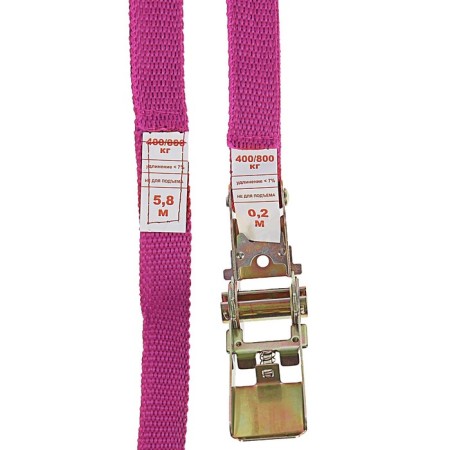 Cargo screed with a mechanism 110 mm, tape width 25 mm, load 200/400 kg, length 6 m-3