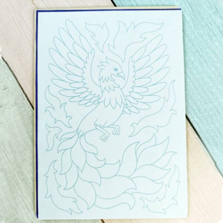 Harvesting for creativity. Set of burning boards "unprecedented animals"-1