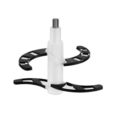 Grinder KT-3082, glass, 250 watts, 1.8 l, 2 speeds, black-silver-2