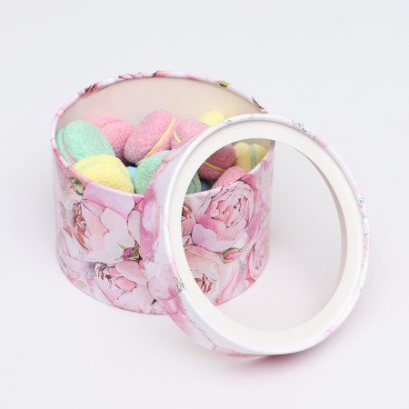 Box for Makarun Tubus with the Tenderness window 16 x 16 x 9 cm-2