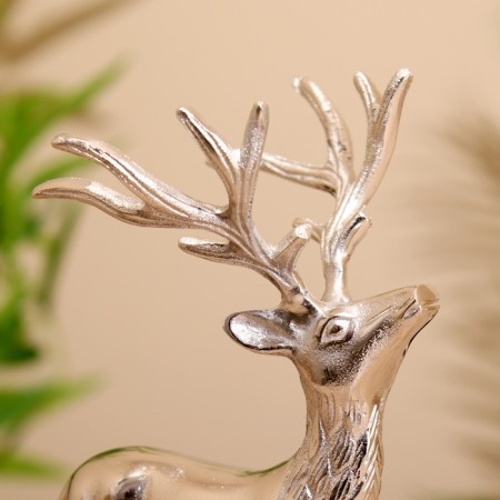 Souvenir "Deer" aluminum 13x10x20 cm-4