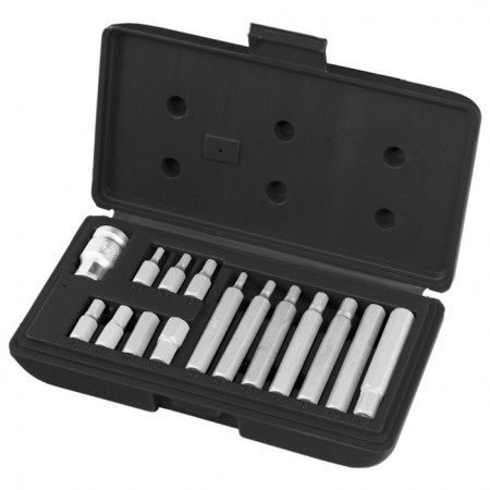 Set Stels 11313, HEX, CRV, hexagonal shank 10 mm, H4 - H12, 15 pcs.-3