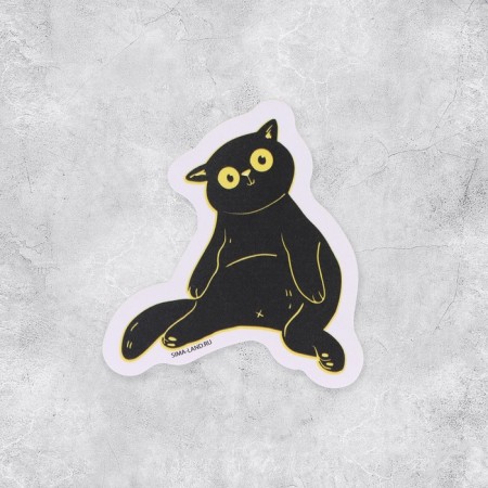 A set of paper stickers "Cat", 10 pcs-1