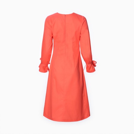 Women's dress Minaku: Casual Collection Red color, rr 48-7