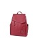 Backpack, valve department, burgundy color 24x12x32cm