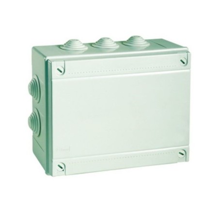 Distribution box DKC 54000, 150x110x70, 10 conclusions, D = 25mm, IP55
