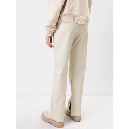 Female trousers, milk color, size 50 (xl)-2