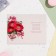Postcard "On this wonderful birthday!" Pink flowers, 19x29 cm