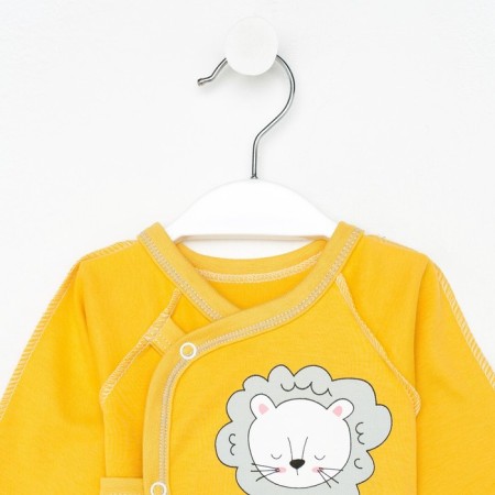 Nursery blouse, beige color/lion, height 62 cm-1