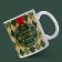 Ceramic mug "Best grandfather in the world", 320 ml, beige color