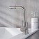 Sink mixer "RMS" SUS124-001F-3, 35 mm cartridge, stainless steel, satin