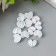 Decor for creativity Plastic "Hearts Blue-Sney" Crystal 1.2x1.1 cm