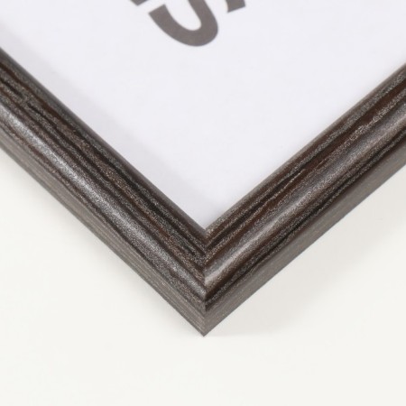 Photo frame MDF 30x40 cm, No. 5 "Simple", wenge (plastic screen)-2