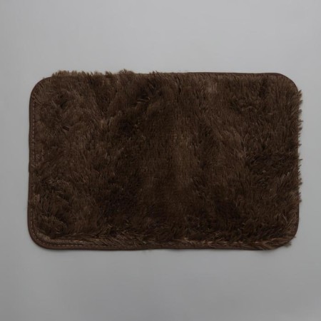 Bathroom mat “Soft” 40 × 60 cm, pile length 1.5 cm, mix color-1