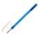 A set of ballpoint pens 150 pieces, 0.7mm, blue rod, color case, in the display